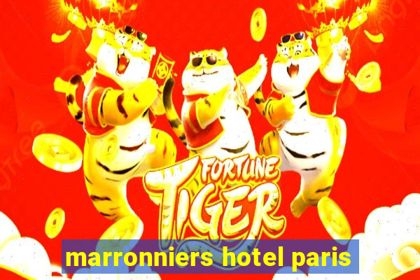 marronniers hotel paris