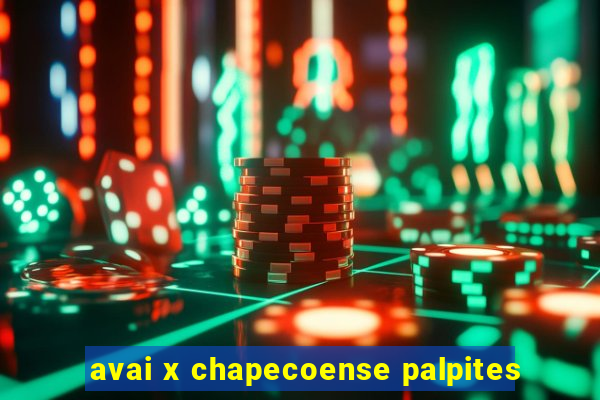 avai x chapecoense palpites