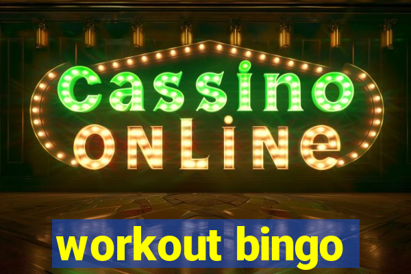 workout bingo