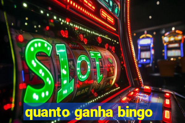 quanto ganha bingo