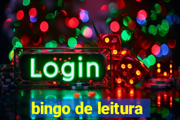 bingo de leitura