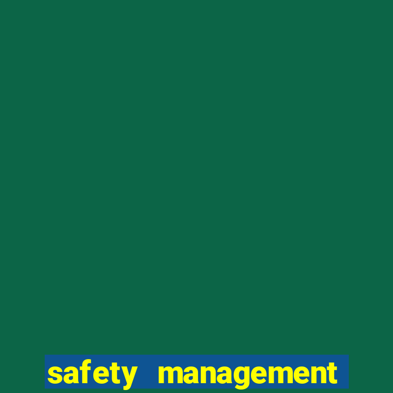 safety management system software casino