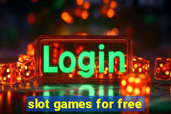 slot games for free