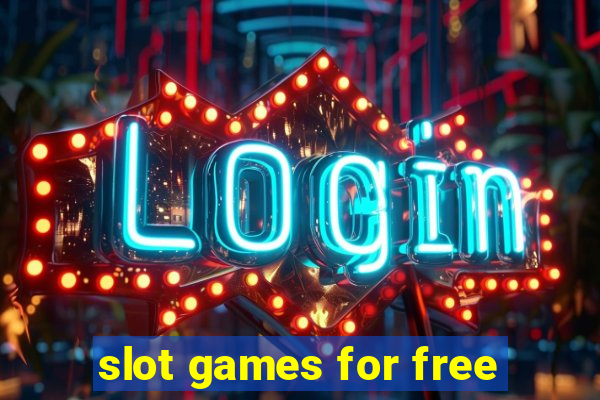 slot games for free