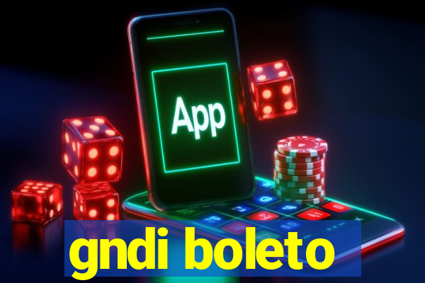 gndi boleto