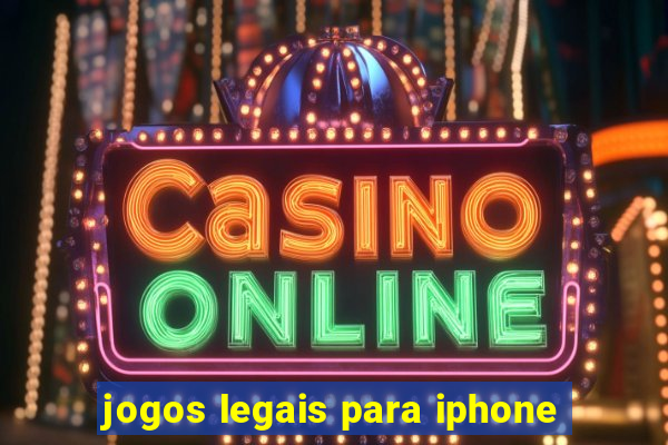 jogos legais para iphone