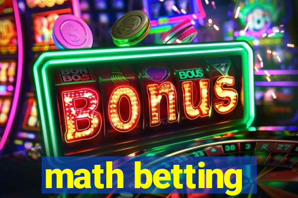 math betting