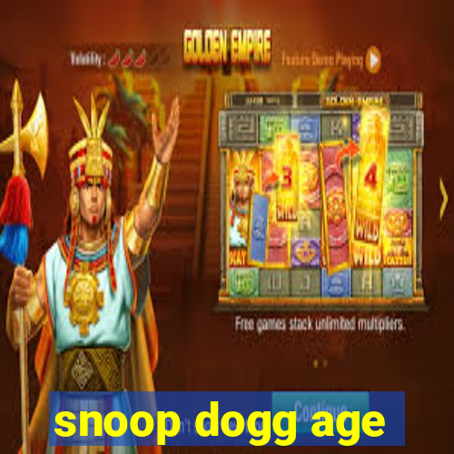 snoop dogg age