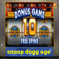 snoop dogg age