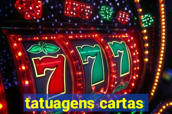 tatuagens cartas