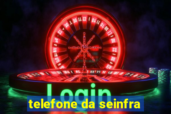 telefone da seinfra