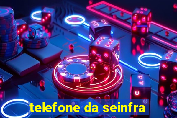 telefone da seinfra