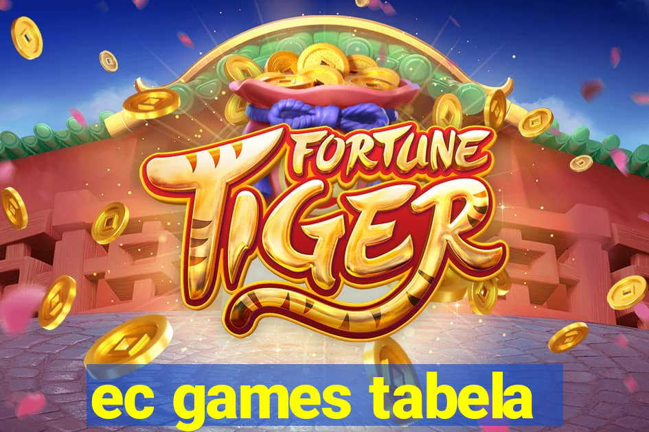 ec games tabela