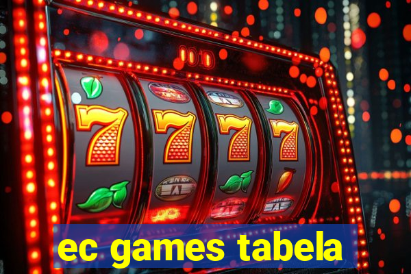 ec games tabela