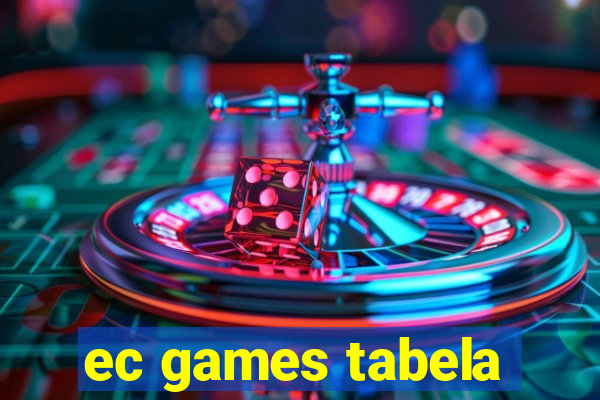 ec games tabela