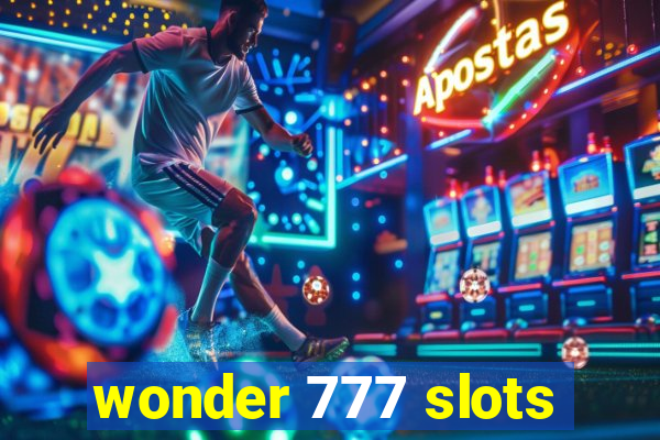 wonder 777 slots