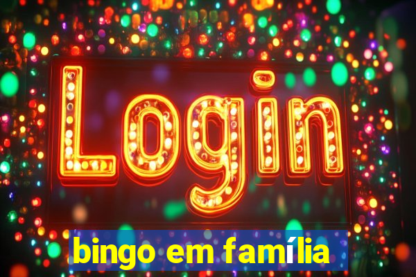 bingo em família