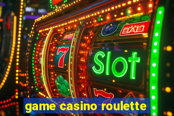 game casino roulette