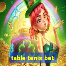 table tenis bet