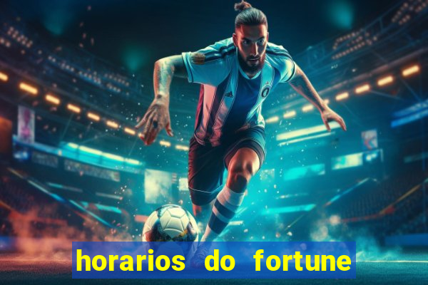 horarios do fortune tiger hoje