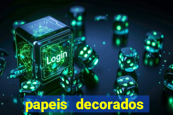 papeis decorados para imprimir