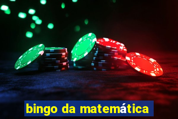 bingo da matemática