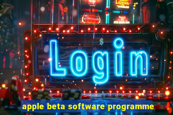 apple beta software programme