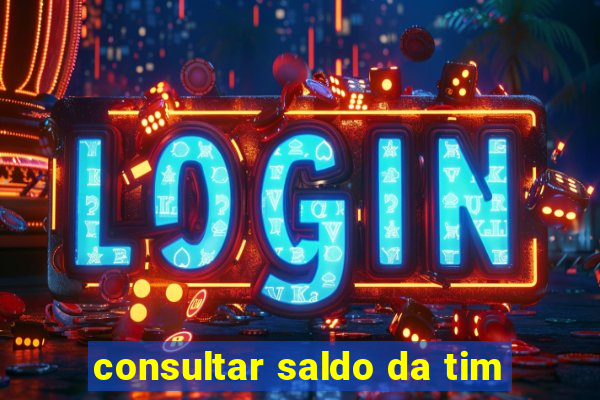 consultar saldo da tim