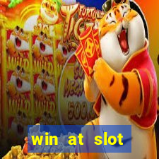 win at slot machines in casinos