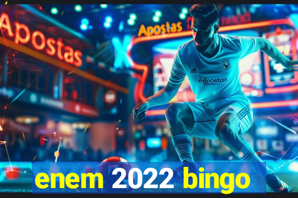 enem 2022 bingo