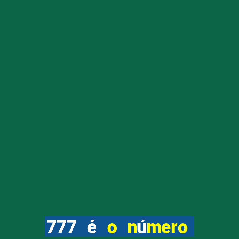 777 é o número do padre