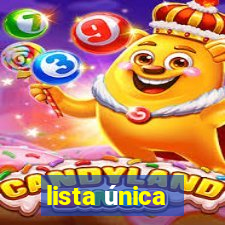 lista única