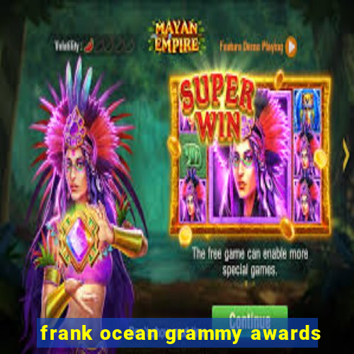 frank ocean grammy awards