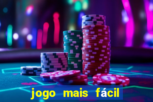 jogo mais fácil de ganhar