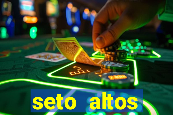 seto altos parametros para mim e para os outros