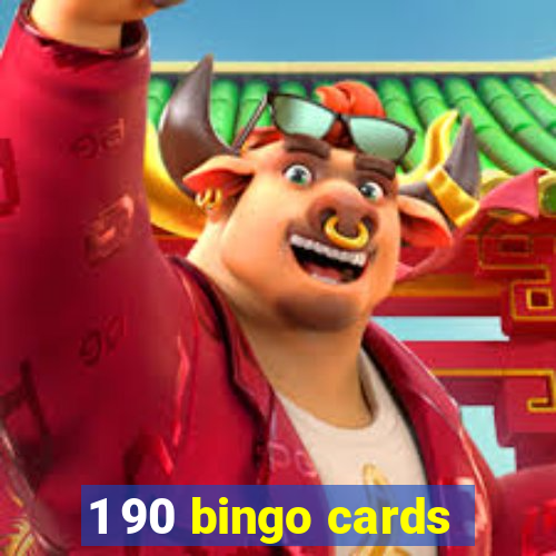 1 90 bingo cards