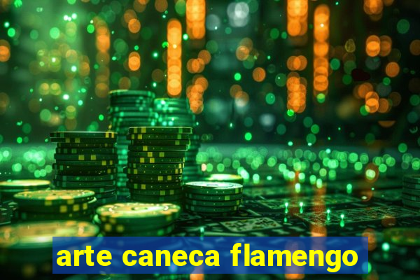 arte caneca flamengo