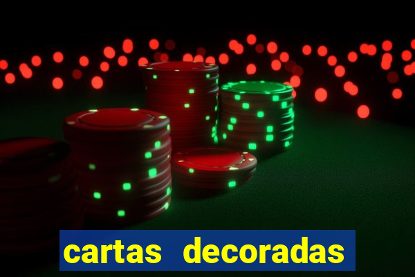 cartas decoradas para imprimir