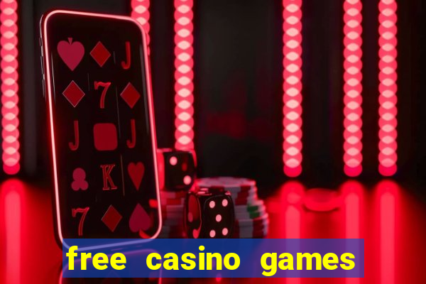 free casino games slot machine