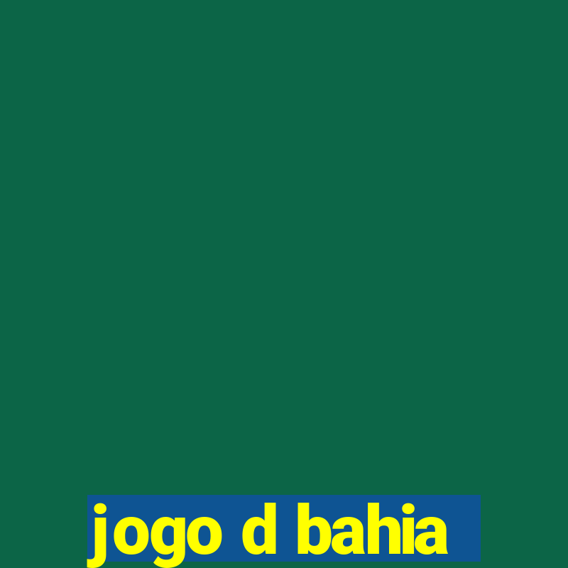 jogo d bahia