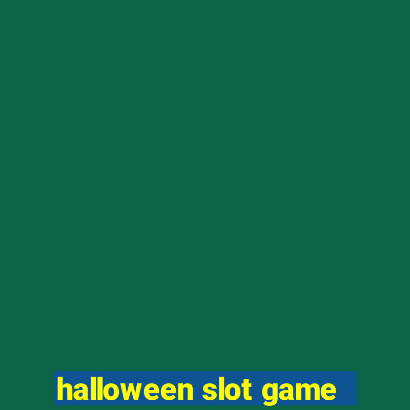 halloween slot game