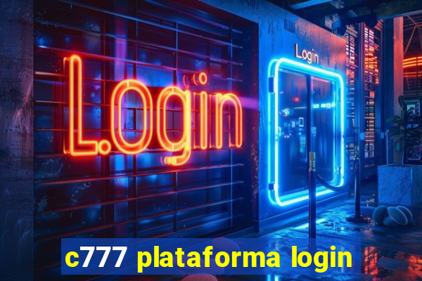 c777 plataforma login