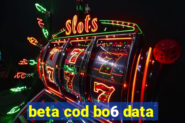 beta cod bo6 data