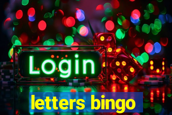 letters bingo