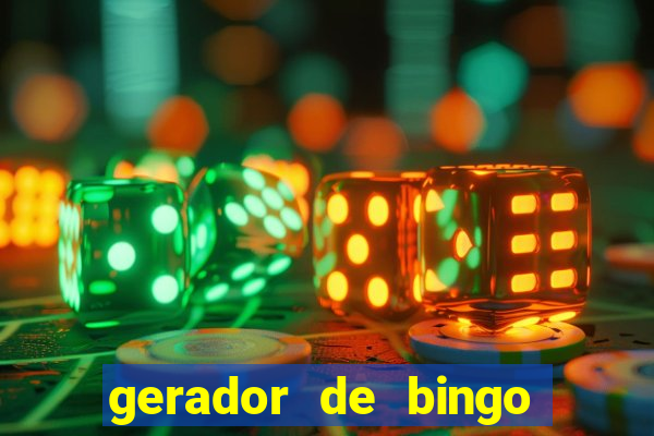 gerador de bingo cha de bebe