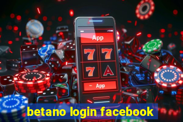 betano login facebook