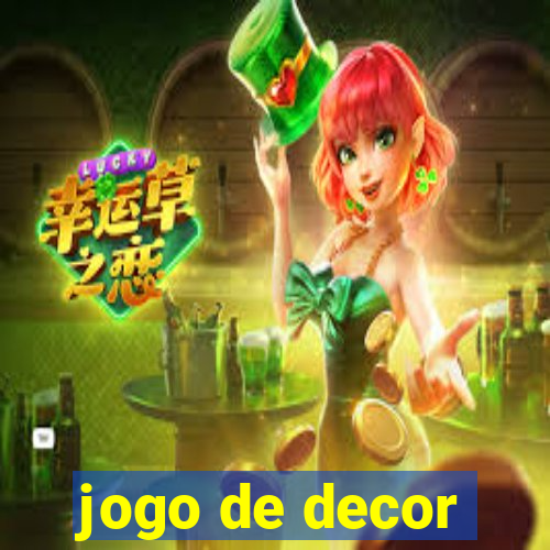 jogo de decor