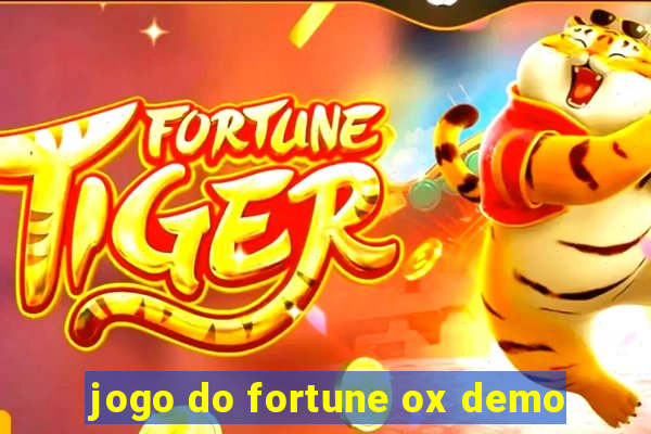 jogo do fortune ox demo