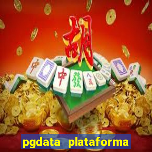 pgdata plataforma de jogos