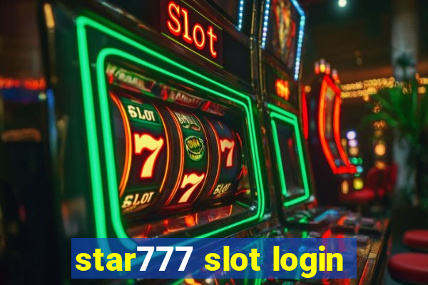 star777 slot login